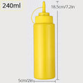 Konco Condiment Squeeze Bottles ,For Ketchup Mustard Mayo Hot Sauces Olive Oil Bottles Kitchen Gadget