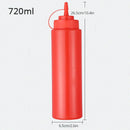 Konco Condiment Squeeze Bottles ,For Ketchup Mustard Mayo Hot Sauces Olive Oil Bottles Kitchen Gadget