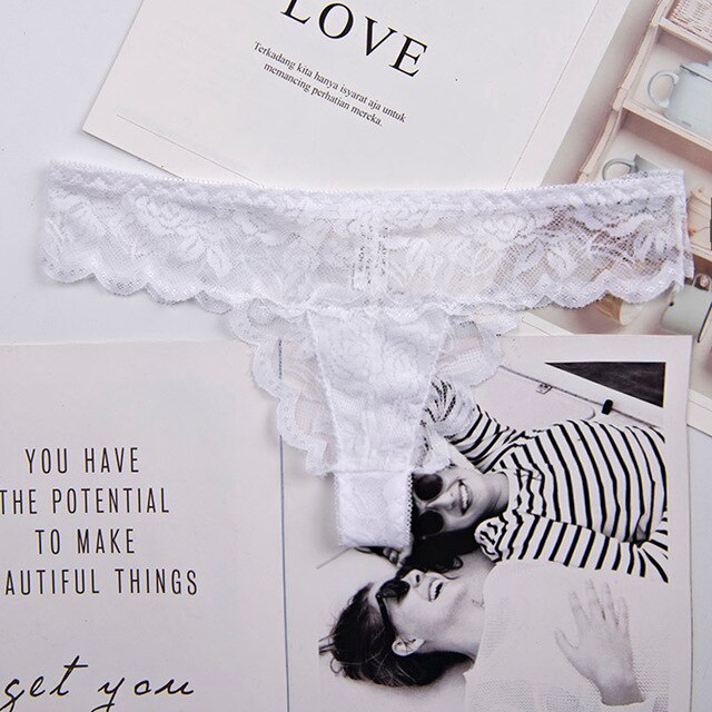 New  multi-color Sexy cozy comfortable Lace Briefs  thongs Underwear Lingerie for women 1pcs ah852