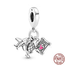 Hot Sale 100% Real 925 Sterling Silver Ariel Balloon Charm Fit Original Pandora Bracelet Making Fashion DIY Jewelry For Women