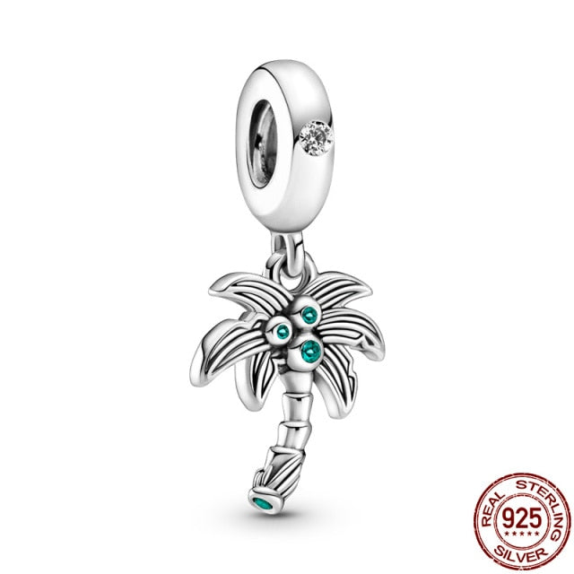 Hot Sale 100% Real 925 Sterling Silver Ariel Balloon Charm Fit Original Pandora Bracelet Making Fashion DIY Jewelry For Women