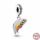 Hot Sale 100% Real 925 Sterling Silver Ariel Balloon Charm Fit Original Pandora Bracelet Making Fashion DIY Jewelry For Women