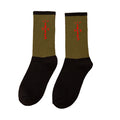 Men socks Travis Scott Skate Crew Socks Men Sport Travis Scott Cactus Jack Bandanas Socks Streetwear Hip Hop