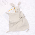 Baby Cotton Muslin Comforter Blanket Soft Newborn Sleeping Dolls Kids Fashion Sleep Toy Soothe Appease Towel Bibs