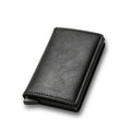 DIENQI Rfid Card Holder Men Wallets Money Bag Male Vintage Black Short Purse 2021 Small Leather Slim Wallets Mini Wallets Thin