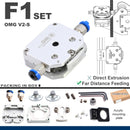 OMG All Metal Aluminum Direct Extrud Dual Drive Bowden For 3D Printer Ender 3 Update Orbiter Titan Aero BMG E3D MK8 H2 V6
