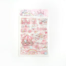 Mohamm 4PCS/Pack Kawaii Anime Stickers Scrapbooking Stationery School Supplies