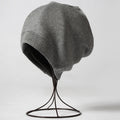 VISROVER  6 colors unsex Autumn winter solid color real cashmere beanies best matched New cashmere man woman Warm skullies