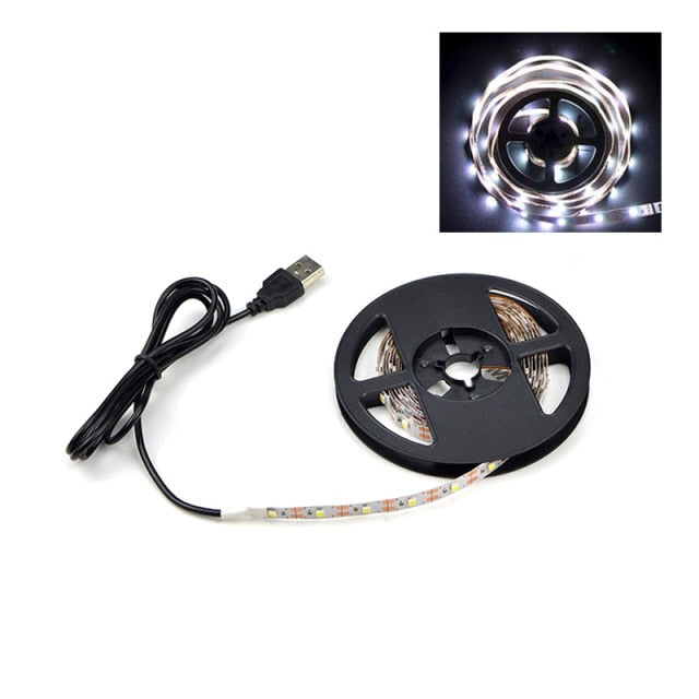 3M 5M 5V LED Strip Light Bluetooth TV Backlight USB 2835 SMD HDTV 1M 2M Tape Lamp Diode Flexible PC Desk Screen RGB Home Decor