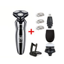 Electric Shaver For Men 4D Razor Beard Trimmer USB 3 Blades Portable Water Proof electric shavers Hair Clipper Facial Epilato