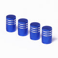 4PCS Valve Caps Aluminum Alloy Tire Valve Stem Covers for Motorcycles Trucks Cars Bikes Schrader Valve Caps Bicycle Accessories