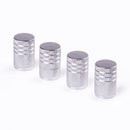 4PCS Valve Caps Aluminum Alloy Tire Valve Stem Covers for Motorcycles Trucks Cars Bikes Schrader Valve Caps Bicycle Accessories