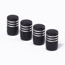 4PCS Valve Caps Aluminum Alloy Tire Valve Stem Covers for Motorcycles Trucks Cars Bikes Schrader Valve Caps Bicycle Accessories