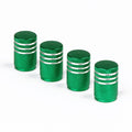 4PCS Valve Caps Aluminum Alloy Tire Valve Stem Covers for Motorcycles Trucks Cars Bikes Schrader Valve Caps Bicycle Accessories