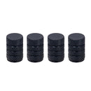 4PCS Valve Caps Aluminum Alloy Tire Valve Stem Covers for Motorcycles Trucks Cars Bikes Schrader Valve Caps Bicycle Accessories