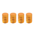 4PCS Valve Caps Aluminum Alloy Tire Valve Stem Covers for Motorcycles Trucks Cars Bikes Schrader Valve Caps Bicycle Accessories