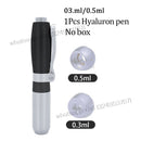 Hyaluron Pen 2 in1 0.3 0.5ML Heads Hyaluronic Acid Pen For Anti Wrinkle Lifting Lip Hyaluron Gun Atomizer Lip Injection Pen Acid