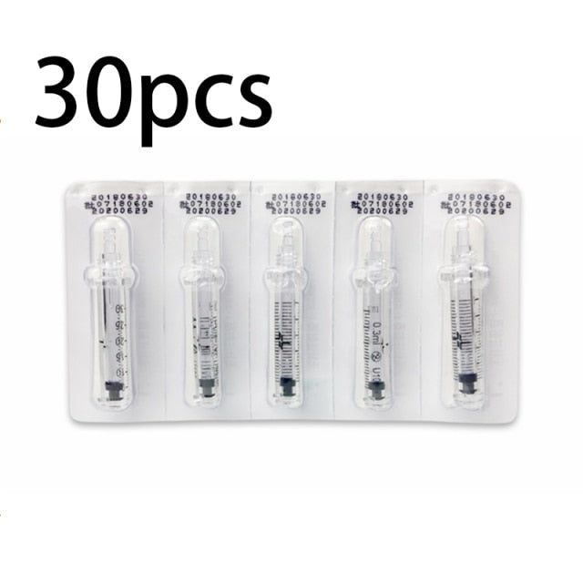 Hyaluron Pen 2 in1 0.3 0.5ML Heads Hyaluronic Acid Pen For Anti Wrinkle Lifting Lip Hyaluron Gun Atomizer Lip Injection Pen Acid