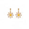 1 Pair Korean Daisy Yellow Sun Flower Stud Earrings Girl Drop Jewelry Stud Earrings Summer Trendy Plant Jewelry for Girls
