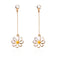 1 Pair Korean Daisy Yellow Sun Flower Stud Earrings Girl Drop Jewelry Stud Earrings Summer Trendy Plant Jewelry for Girls