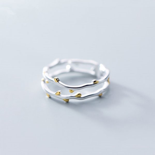 Korean Style Daisy Flower Elegant Opening Rings Women Adjustable Wedding Party Engagement Finger Rings Statement Jewelry Gift