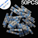 10/30/50PCS Solder Seal Wire Connectors Waterproof Heat Shrink Butt Connectors Electrical Wire Terminals Insulated Butt Splices