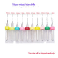 10ps Cleaning Needle nozzle for drills 0.2/0.3/0.4/0.5/0.6-1.2mm PCB drill bit  Nozzle cleaning needle drill 3D Printer Parts