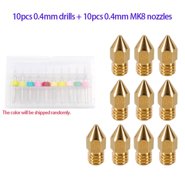 10ps Cleaning Needle nozzle for drills 0.2/0.3/0.4/0.5/0.6-1.2mm PCB drill bit  Nozzle cleaning needle drill 3D Printer Parts
