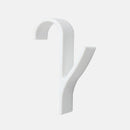 High Quality Hanger For Heated Towel Radiator Rail Clothes Hanger Bath Hook Holder Percha Plegable Scarf Hanger White 6pcs