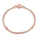 Boosbiy Silver Plated Cute Owl Snake Chain Charm Bracelet For Women Fashion Brand Bracelets DIY Jewelry Gift Making