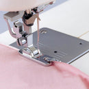 Rolled Hem Foot For Brother Janome Singer Silver Bernet Metal Foot Patchwork Hem Feet Sewing Machine Accessories Tools