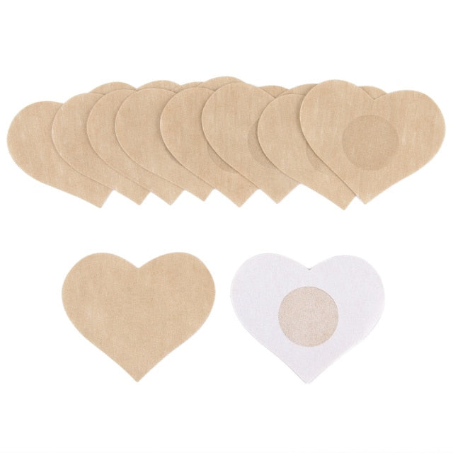 2021 Reusable Women Breast Petals Lift Nipple Cover Invisible Petal Adhesive Strapless Backless Stick on Bra Silicone Nipple Pad