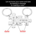 2 Pcs Boyfriend Gift Key chain for Women Men Couple Keychain Gifts for Husband Wife Boyfriend Girlfriend Valentines Day Gift