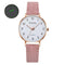 2021 NEW Women's Watches Simple Vintage Small Watch Leather Strap Casual Sport Clock Dress Wristwatches Women Relogio mujer