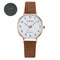 2021 NEW Women's Watches Simple Vintage Small Watch Leather Strap Casual Sport Clock Dress Wristwatches Women Relogio mujer