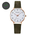 2021 NEW Women's Watches Simple Vintage Small Watch Leather Strap Casual Sport Clock Dress Wristwatches Women Relogio mujer
