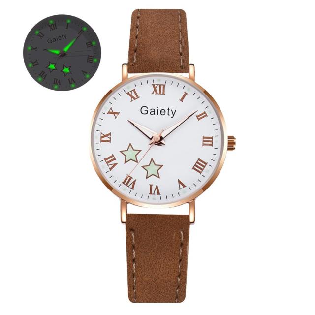 2021 NEW Women's Watches Simple Vintage Small Watch Leather Strap Casual Sport Clock Dress Wristwatches Women Relogio mujer