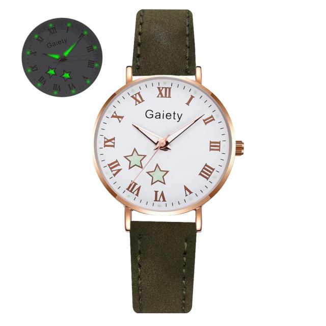 2021 NEW Women's Watches Simple Vintage Small Watch Leather Strap Casual Sport Clock Dress Wristwatches Women Relogio mujer