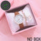 2021 NEW Women's Watches Simple Vintage Small Watch Leather Strap Casual Sport Clock Dress Wristwatches Women Relogio mujer