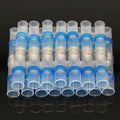 10/50PCS Thermal Shrinkage  Electrical Car Wires Connector Solder  Extrusion Terminals Block Cable Termination Wireway Clamping