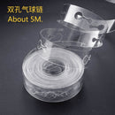 Balloon Accessories 5M Balloon Chain Ribbon Dot Wedding Party Birthday Background Decoration Balloon Chain Arch Balloon supplies