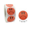 Smiley Face Sticker Kids Reward Sticker Yellow Dots Labels Happy Smile Face Sticker Kids Toys School Teacher Student Stationery
