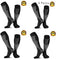 1/2/3/4/5/6/7 Pairs Compression Socks Fit Varicose Veins Football Soccer Stockings 30Mm Men Women Socks For Running Cycling Sock