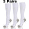 1/2/3/4/5/6/7 Pairs Compression Socks Fit Varicose Veins Football Soccer Stockings 30Mm Men Women Socks For Running Cycling Sock