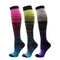 1/2/3/4/5/6/7 Pairs Compression Socks Fit Varicose Veins Football Soccer Stockings 30Mm Men Women Socks For Running Cycling Sock