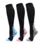 1/2/3/4/5/6/7 Pairs Compression Socks Fit Varicose Veins Football Soccer Stockings 30Mm Men Women Socks For Running Cycling Sock