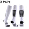 1/2/3/4/5/6/7 Pairs Compression Socks Fit Varicose Veins Football Soccer Stockings 30Mm Men Women Socks For Running Cycling Sock