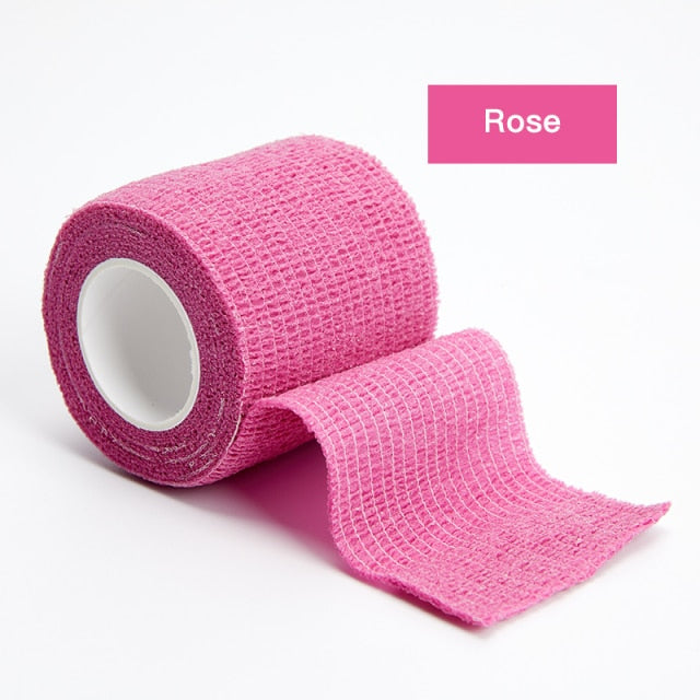 1 piece Elastic Bandage Tapes Athletic Tape Elastoplast Sports Recovery Strapping Gym Waterproof Muscle Relief Finger Ankle
