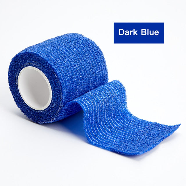 1 piece Elastic Bandage Tapes Athletic Tape Elastoplast Sports Recovery Strapping Gym Waterproof Muscle Relief Finger Ankle