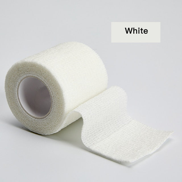 1 piece Elastic Bandage Tapes Athletic Tape Elastoplast Sports Recovery Strapping Gym Waterproof Muscle Relief Finger Ankle